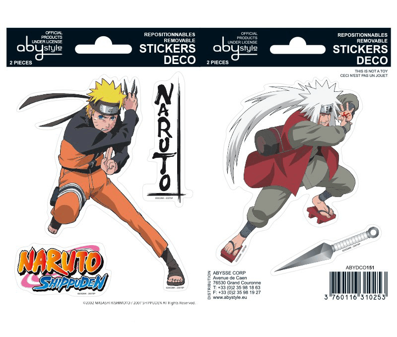 Stickere - Naruto Shippuden - Naruto Jiraiya | AbyStyle