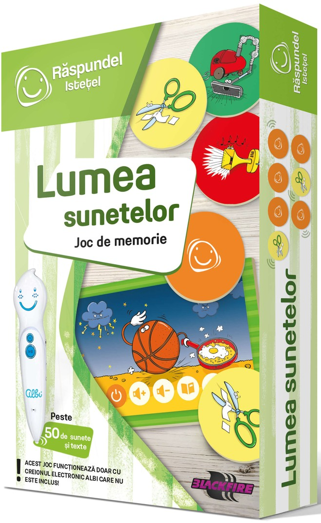 Joc de memorie - Raspundel Istetel - Lumea sunetelor | Raspundel Istetel - 2