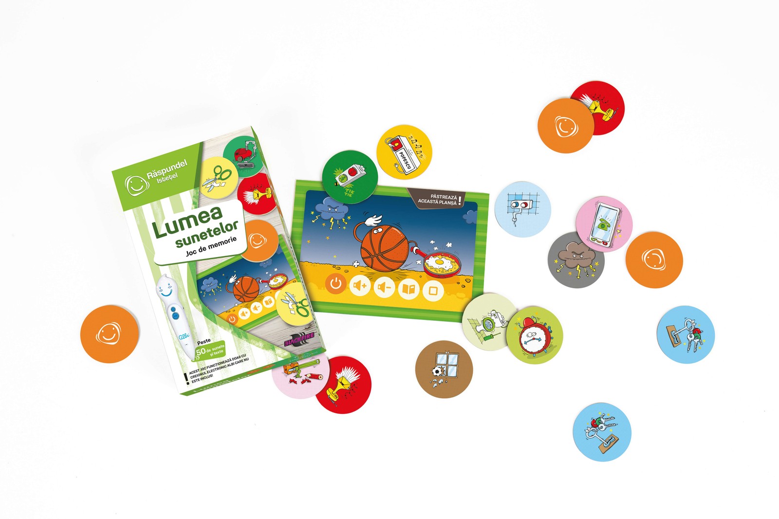 Joc de memorie - Raspundel Istetel - Lumea sunetelor | Raspundel Istetel - 1