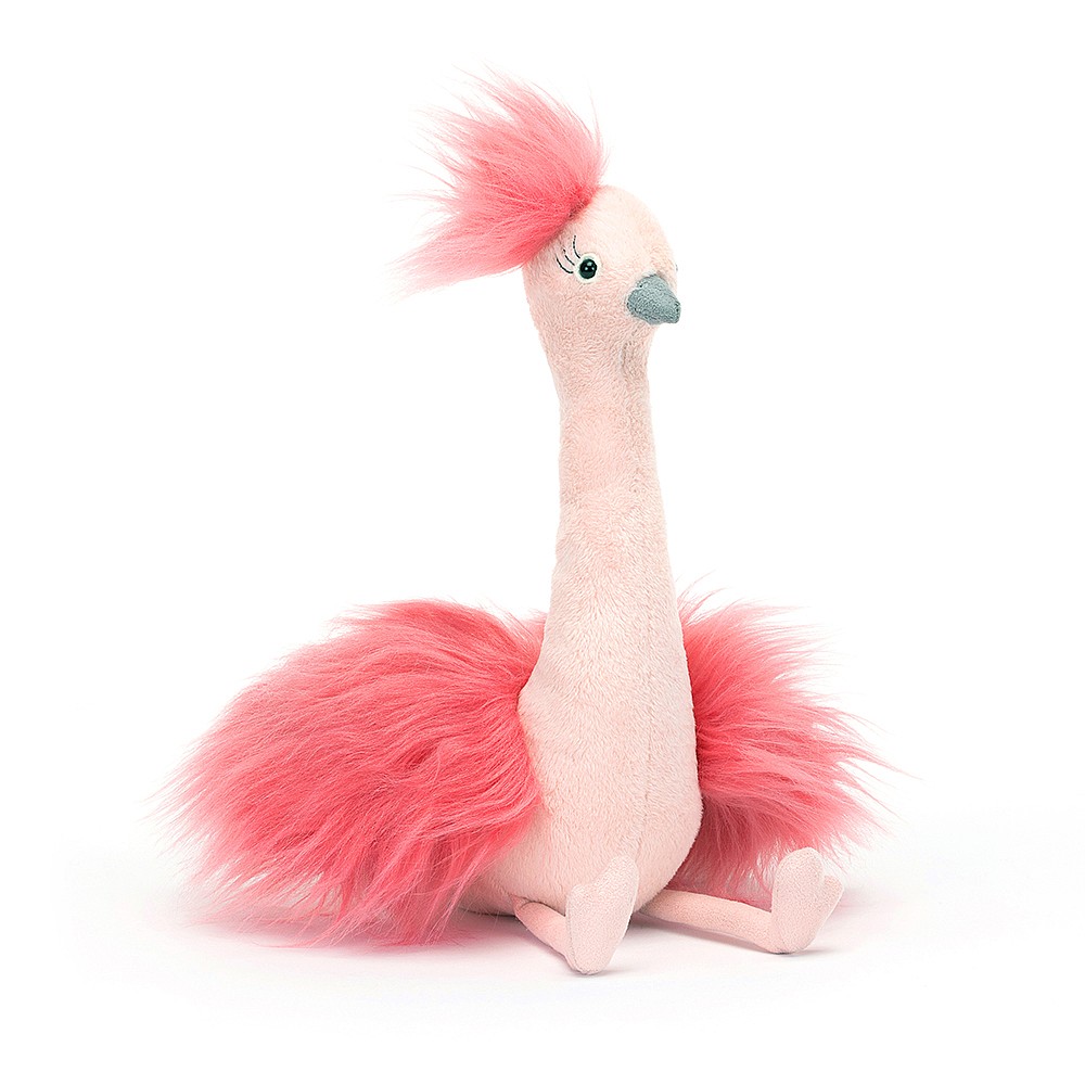 Jucarie de plus - Fou Fou Ostrich | Jellycat - 2 | YEO