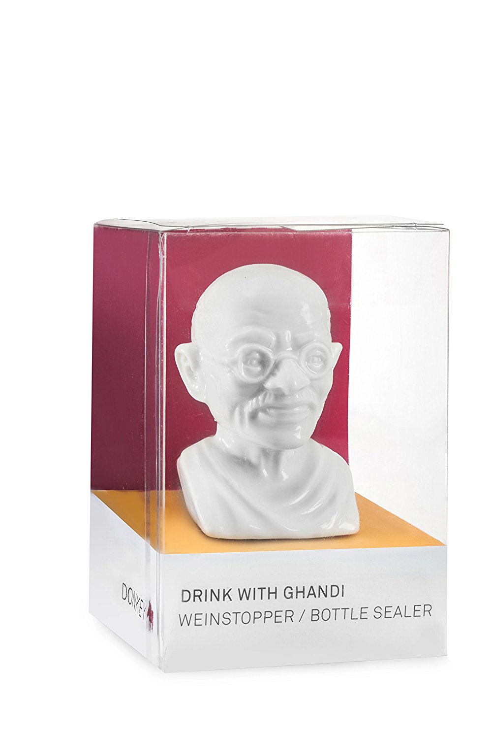 Dop pentru sticla - Drink with Gandhi | Donkey - 2 | YEO