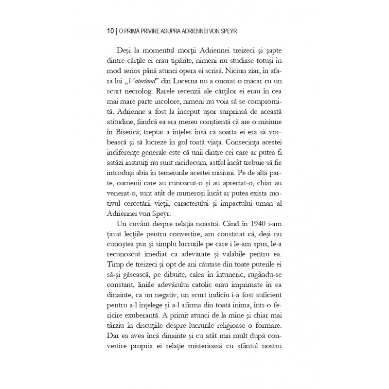 O prima privire asupra Adriennei von Speyr | Hans Urs von Baltahsar - 1 | YEO