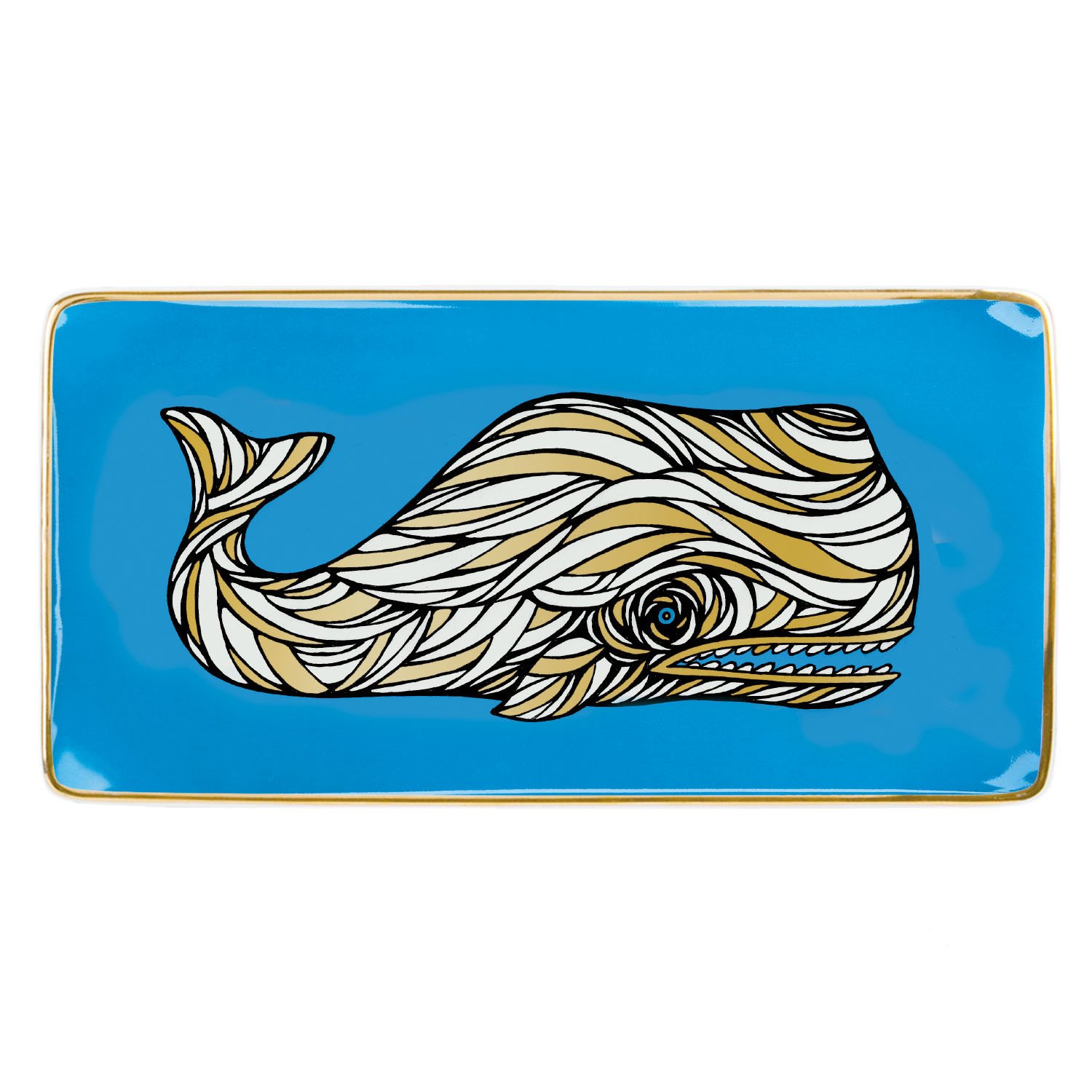 Tava decorativa-Patch NYC Whale | Galison