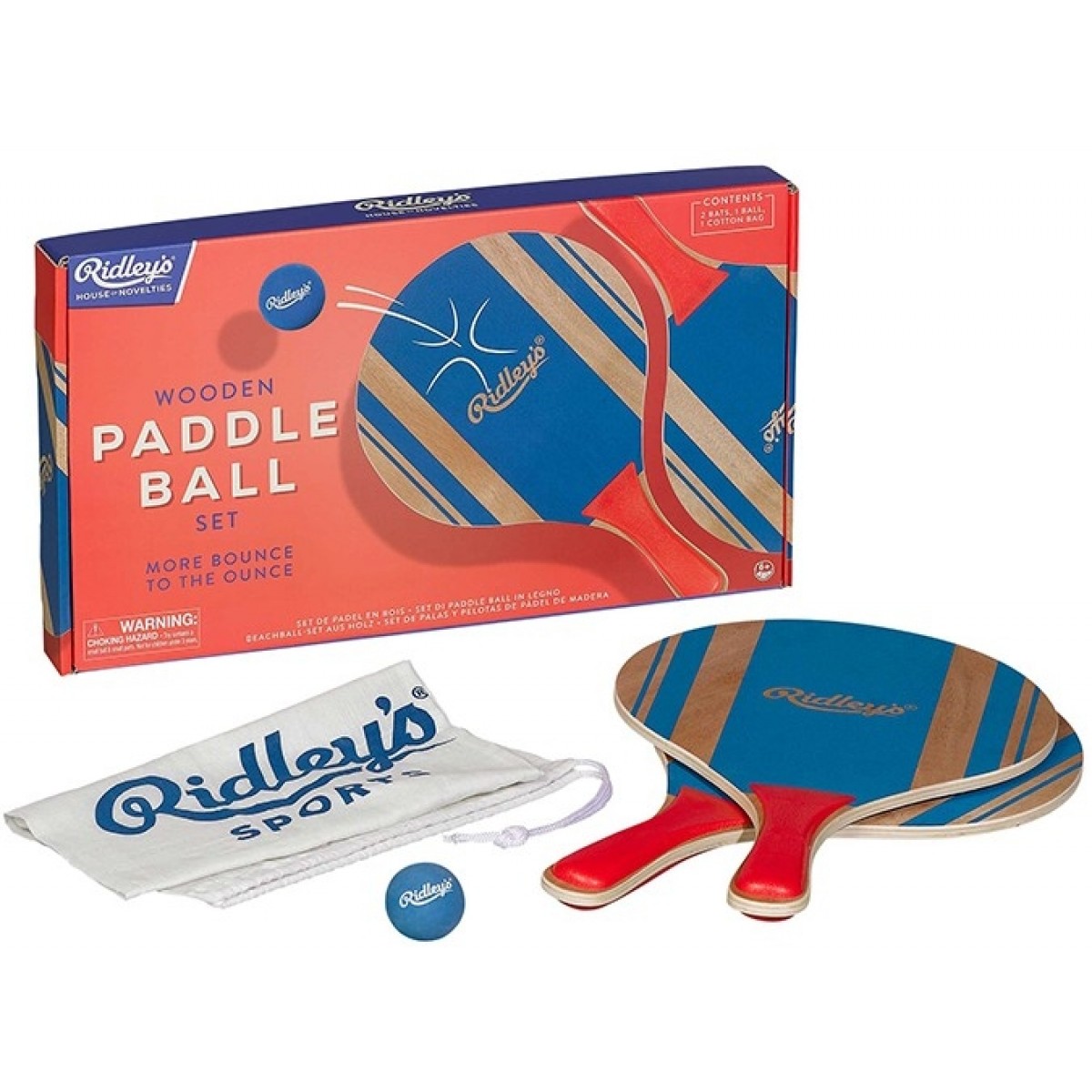 Set 2 palete ping pong cu minge - Paddle Ball Set | Ridley\'s - 1 | YEO