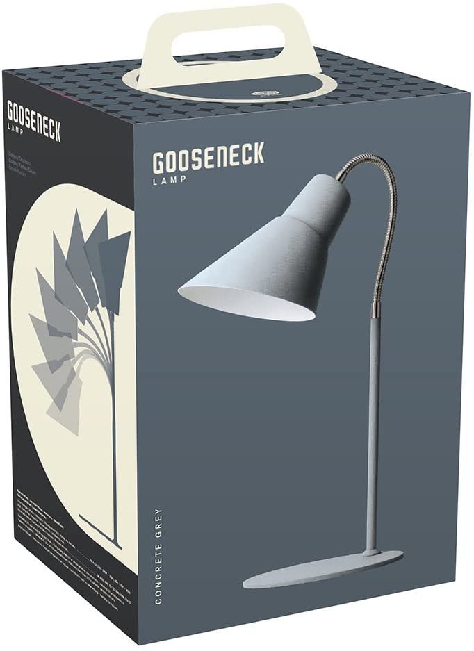 Lampa - Gooseneck Lamp Concrete Grey | Wild & Wolf - 1 | YEO