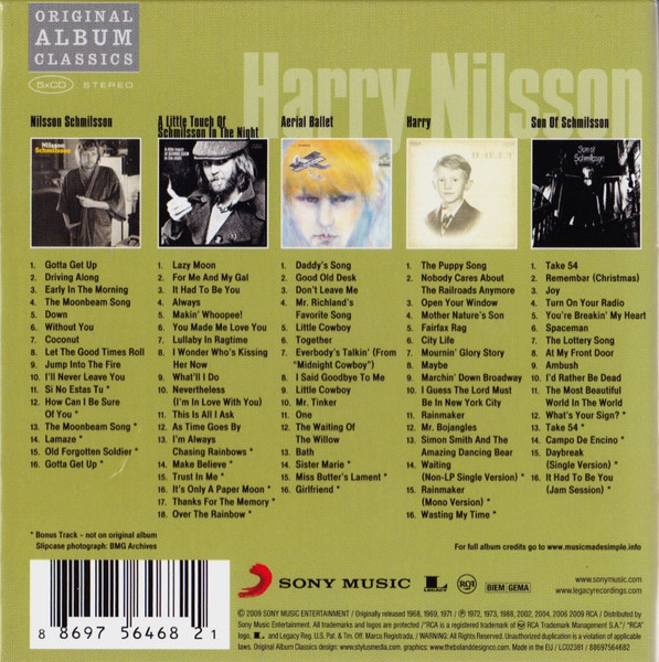 Harry Nilsson - Original Album Classics | Harry Nilsson