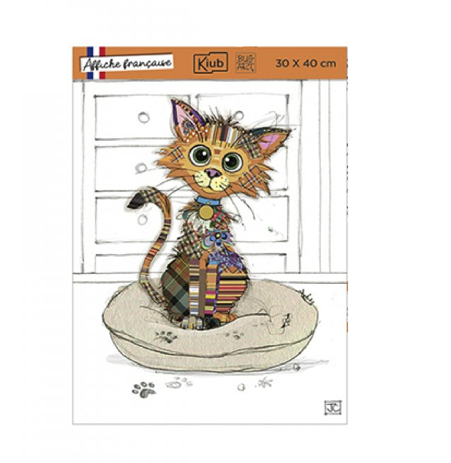 Poster - Kook - Chaton mignon | Kiub