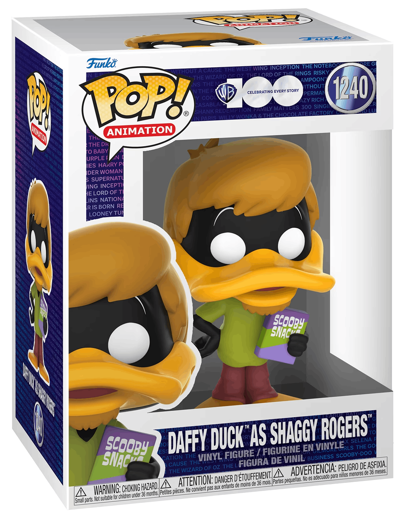 Figurina - Hanna-Barbera - Daffy Duck as Shaggy Rogers | Funko - 2 | YEO