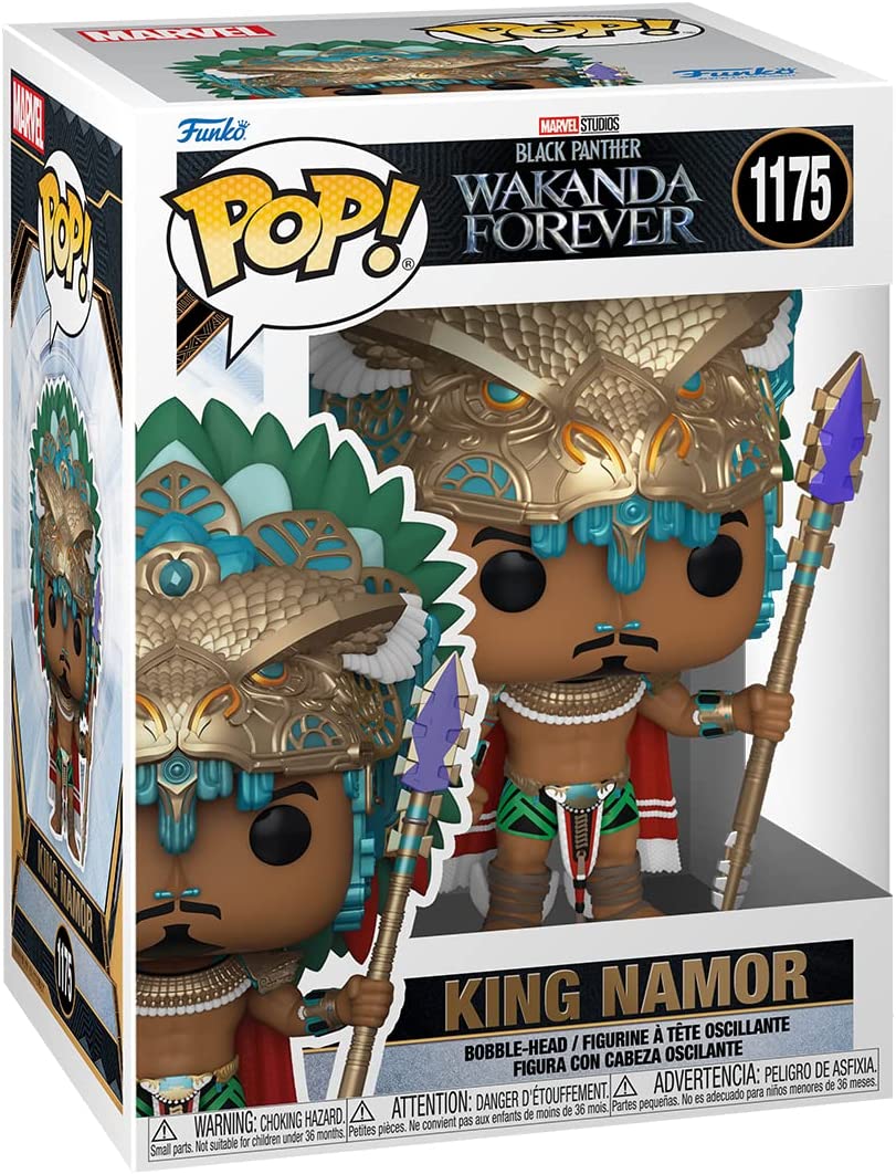 Figurina - Black Panther - Wakanda Forever - King Namor | Funko - 1 | YEO