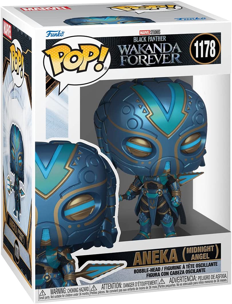 Figurina - Black Panther - Wakanda Forever - Aneka - Midnight Angel | Funko - 1 | YEO