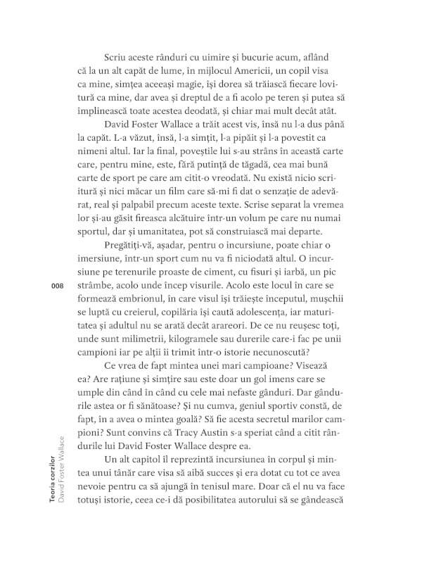 Teoria corzilor | David Foster Wallace - 1 | YEO