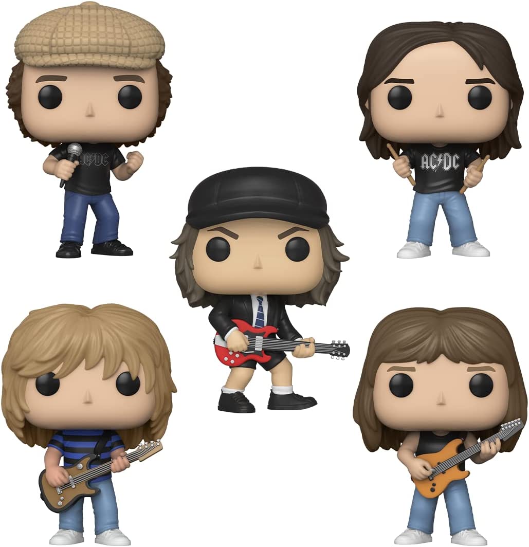 Set 5 figurine - ACDC - Back in Black | Funko - 1 | YEO