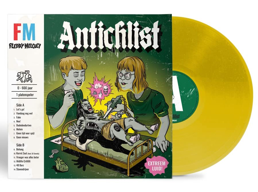 Antichlist (Yellow Vinyl) | Fleddy Melculy
