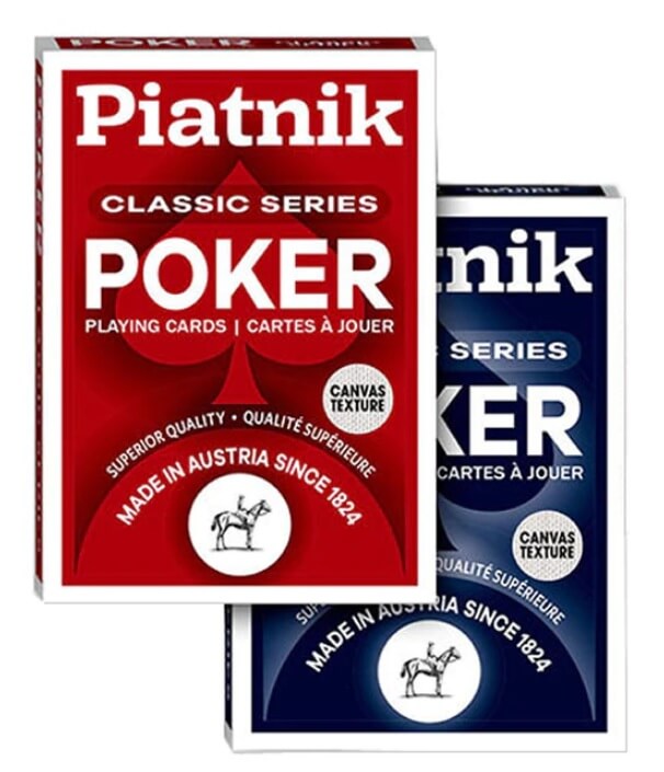 Set 2 pachete carti de joc - Classic Poker Series | Piatnik image8