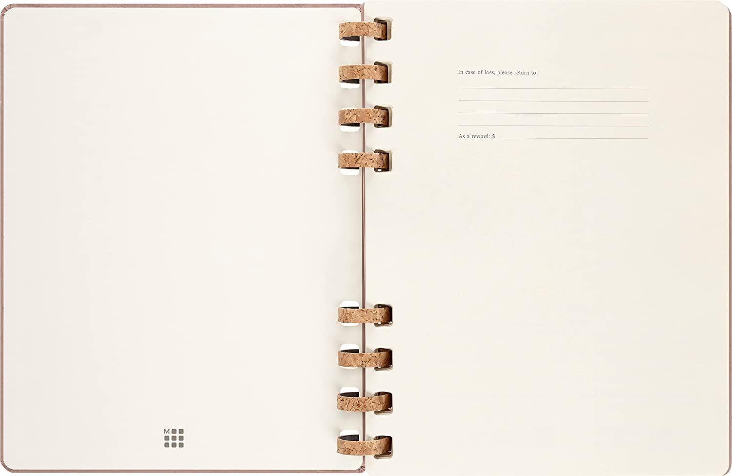 Agenda 2023 -2024 - 12-Months Academic Planner - XL, Spiral, Hard Cover - Crush Almond | Moleskine - 1 | YEO