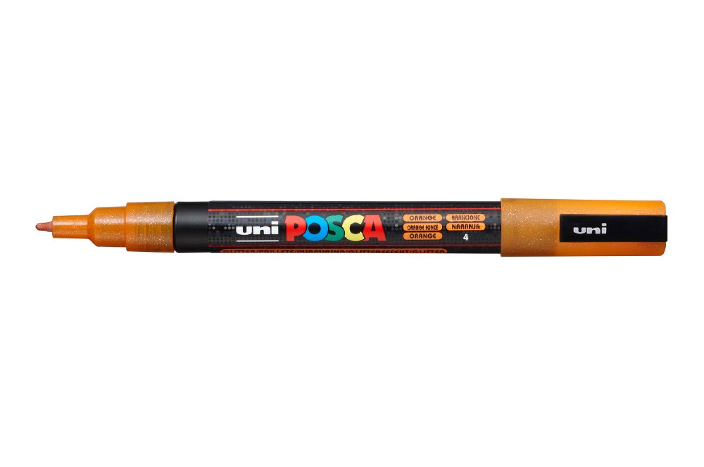 Marker - Posca PC-3M - Glitter Orange | Uni