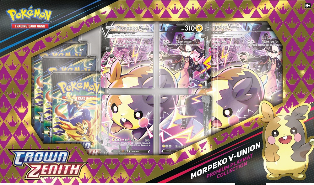 Pokemon TCG - Sword & Shield: Crown Zenith - Morpeko V Union | The Pokemon Company