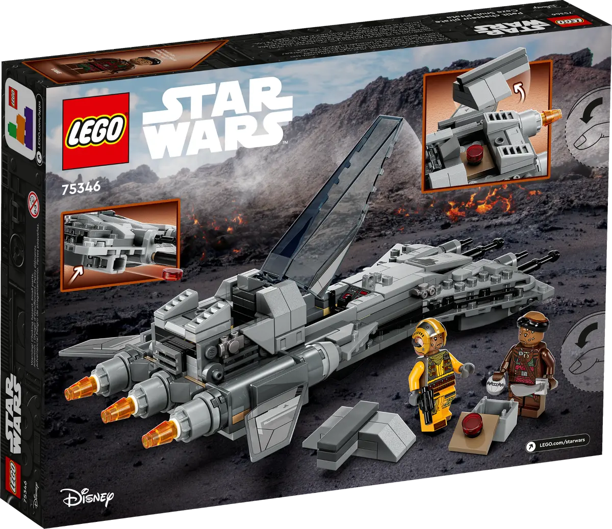 LEGO Star Wars - Pirate Snub Fighter (75346) | LEGO - 4 | YEO