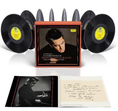 Beethoven: 9 Symphonien (8 x Vinyl Box Set) | Herbert von Karajan, Berliner Philharmoniker