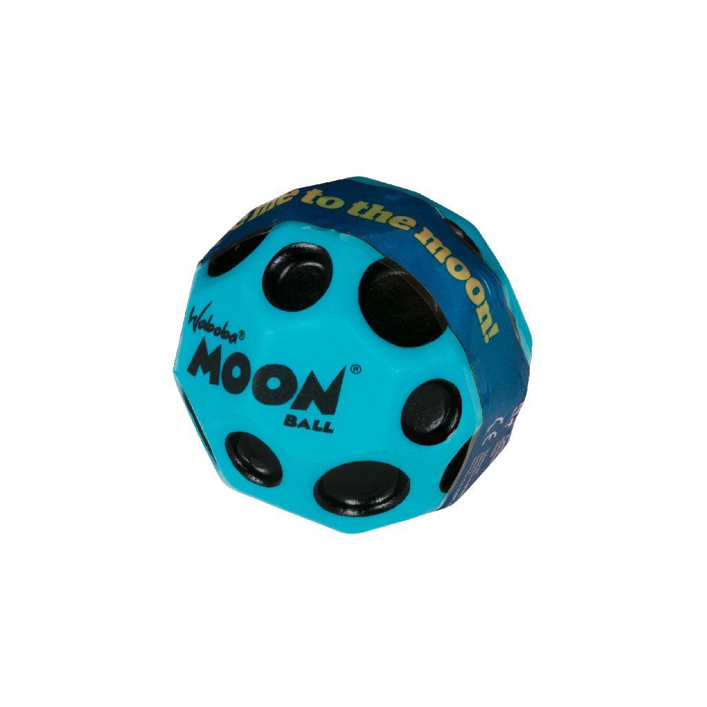 Minge Hiperelastica - WABOBA Moon Ball, Unicolor cu pete negre 4 modele | Waboba