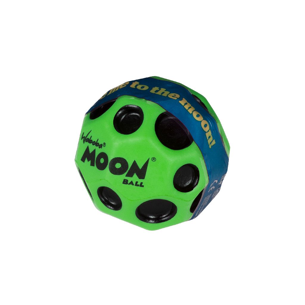 Minge Hiperelastica - WABOBA Moon Ball, Unicolor cu pete negre 4 modele | Waboba - 1 | YEO