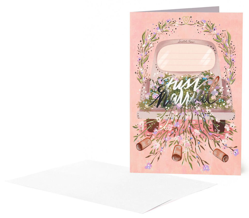 Felicitare - Scratch to Reveal - Just Married | Legami - 4 | YEO