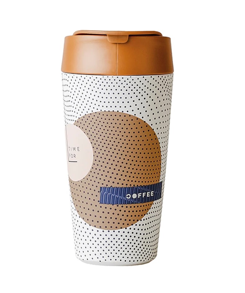 Cana de voiaj - Bioloco Plant Deluxe - Time for Coffee | Chic mic
