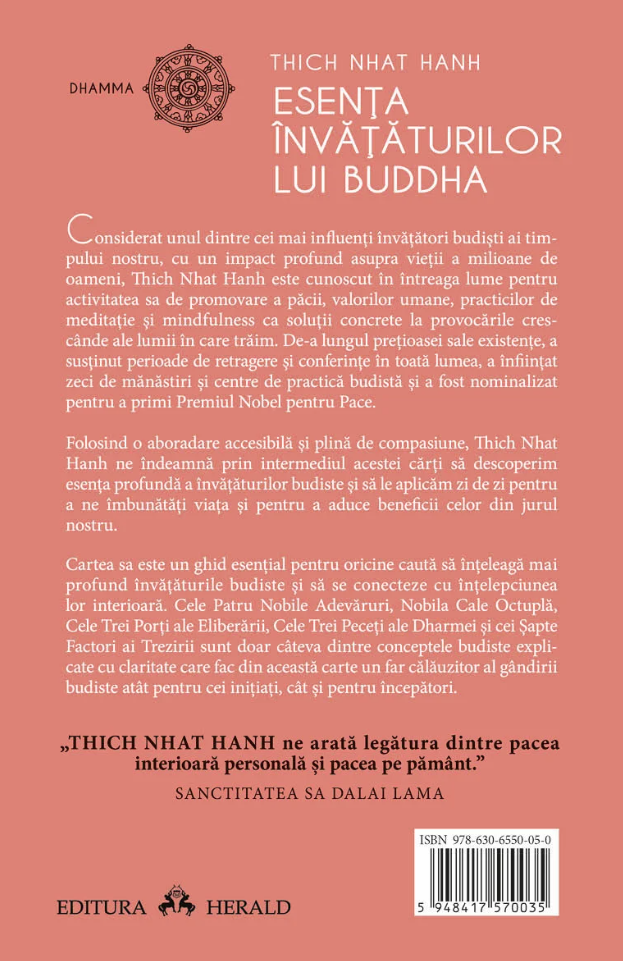 Esenta invataturilor lui Buddha | Thich Nhat Hanh