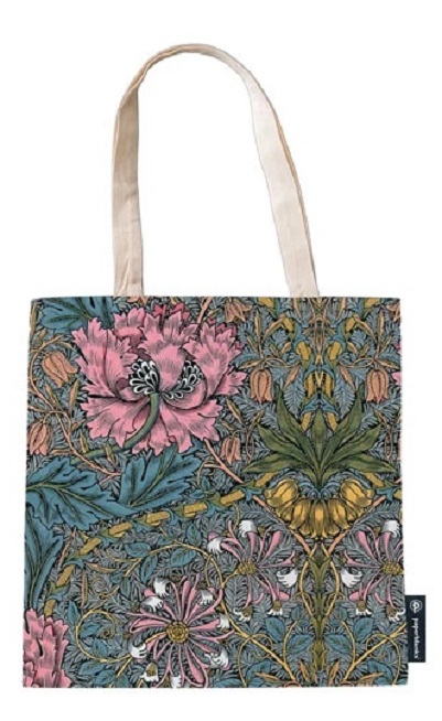 Tote bag - William Morris - Pink Honeysuckle | Paperblanks - 1 | YEO