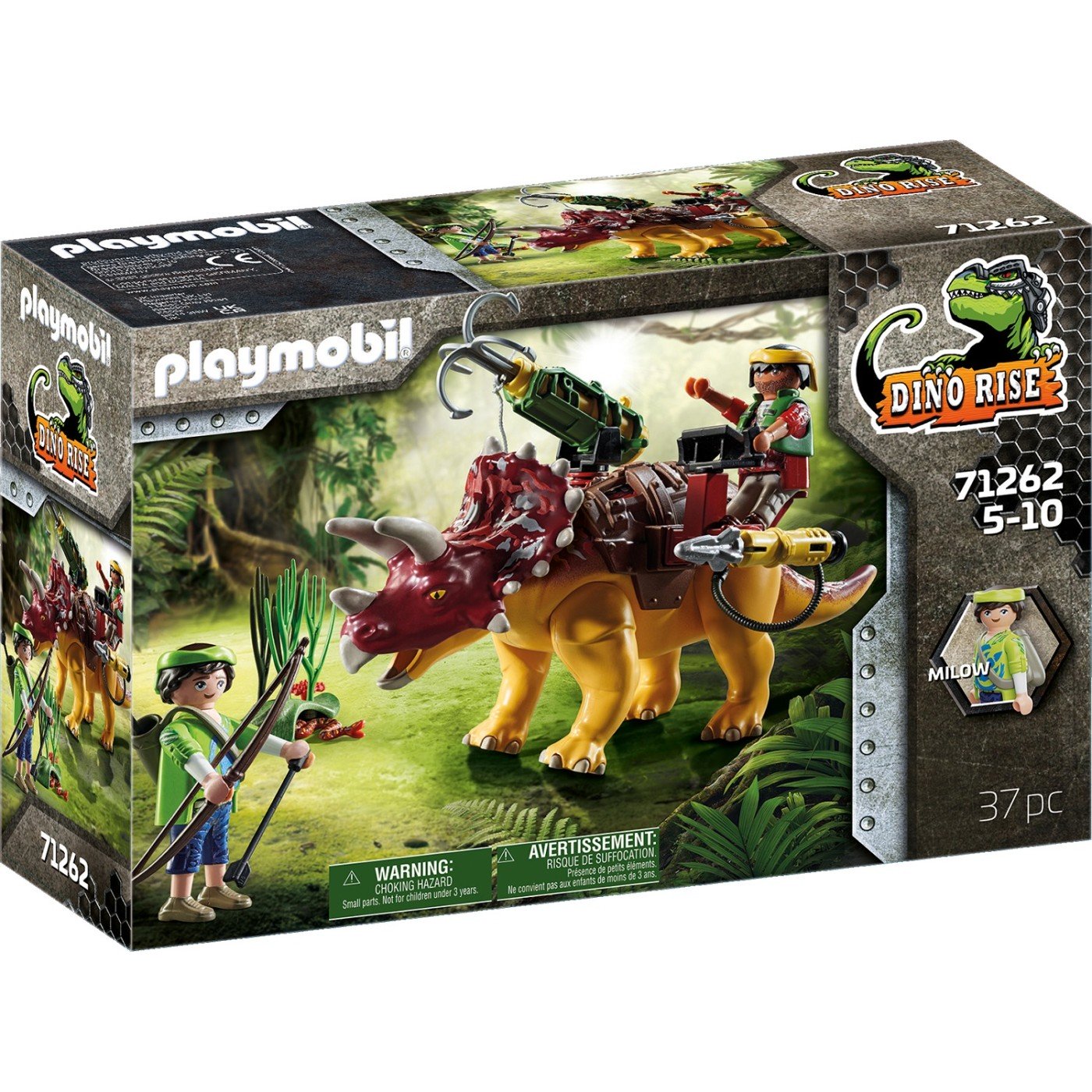 Set de joaca - Dino Rise - Triceraptops (71262) | Playmobil