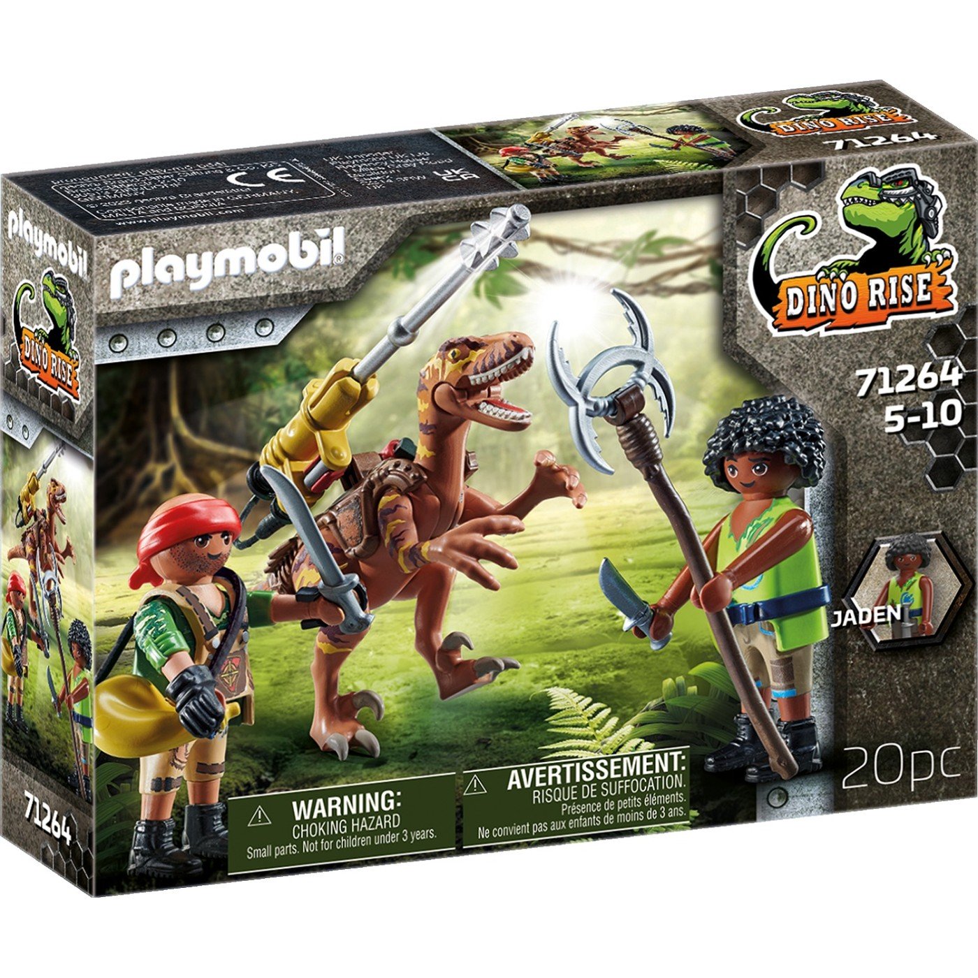 Set de joaca - Dino Rise - Deinonychus (71264) | Playmobil - 2 | YEO