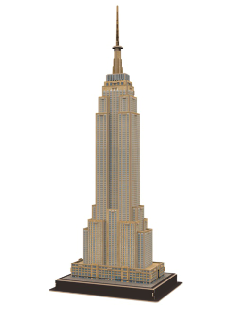 Puzzle 3D - Empire State Building | CubicFun - 3