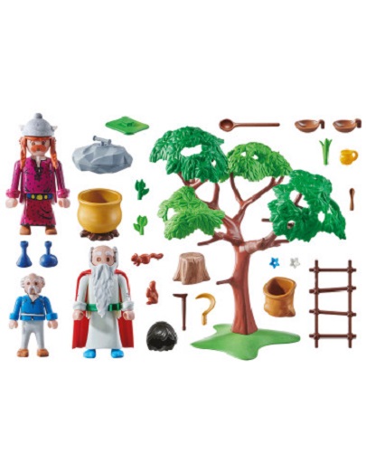 Set de joaca - Asterix - Getafix cu potiunea magica | Playmobil - 1 | YEO