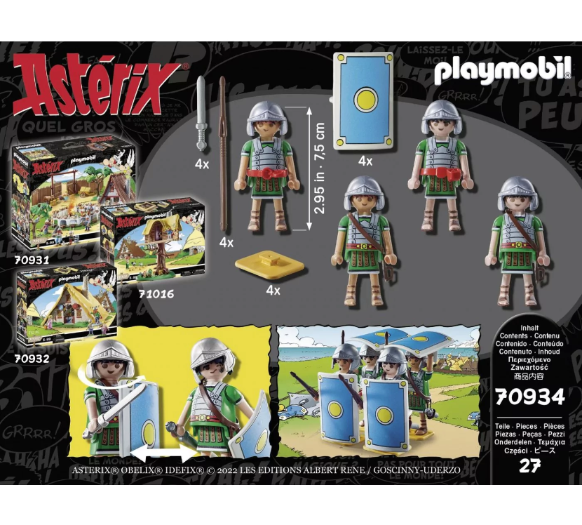 Set de joaca - Asterix - Soldati romani | Playmobil - 1 | YEO