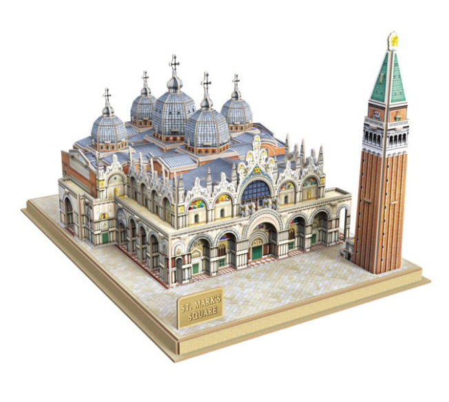 Puzzle 3D - Piata San Marco | CubicFun - 2