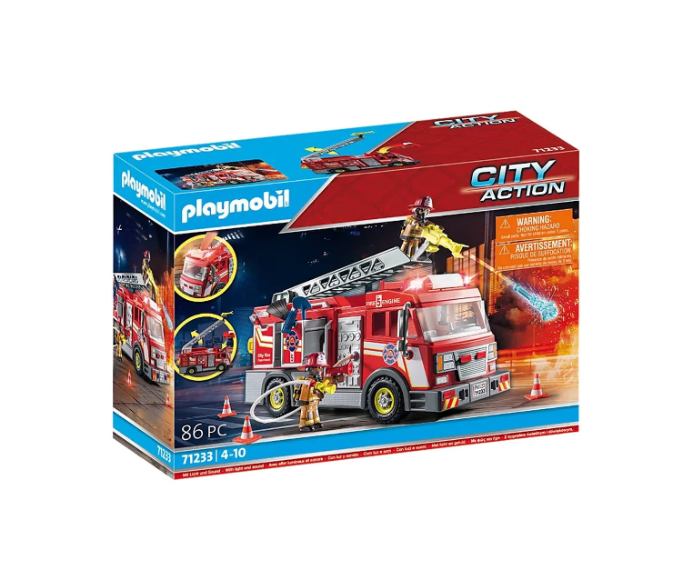 Set de joaca - City Action - Camion pompieri Us | Playmobil - 2 | YEO