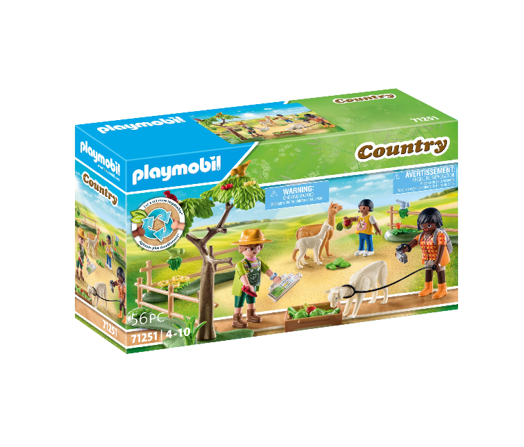 Set de joaca - Country - La plimbare cu alpaca | Playmobil