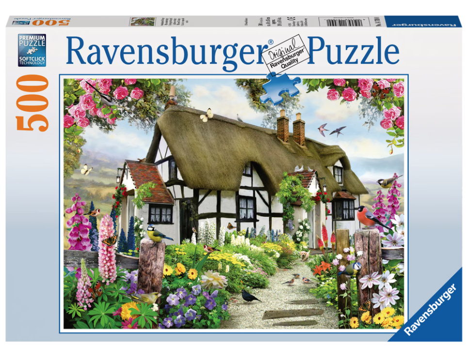 Puzzle 500 piese - Fairy Cottage | Ravensburger