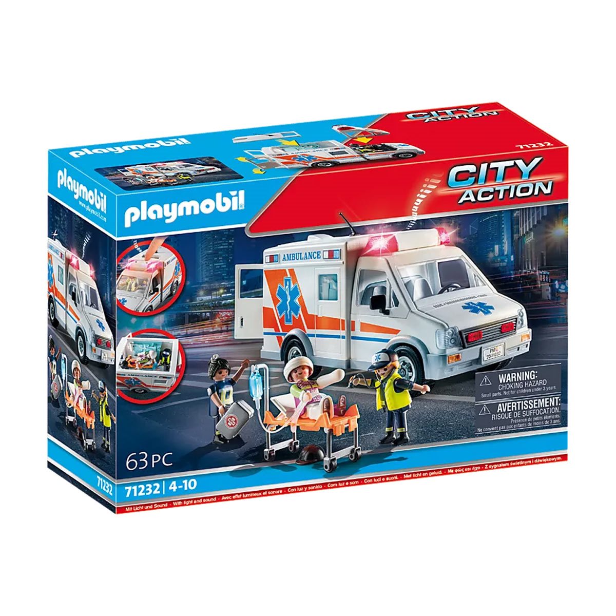 Set de joaca - City Action - Ambulata US | Playmobil - 2 | YEO