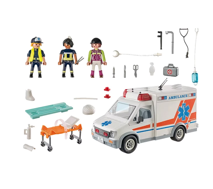 Set de joaca - City Action - Ambulata US | Playmobil - 1 | YEO