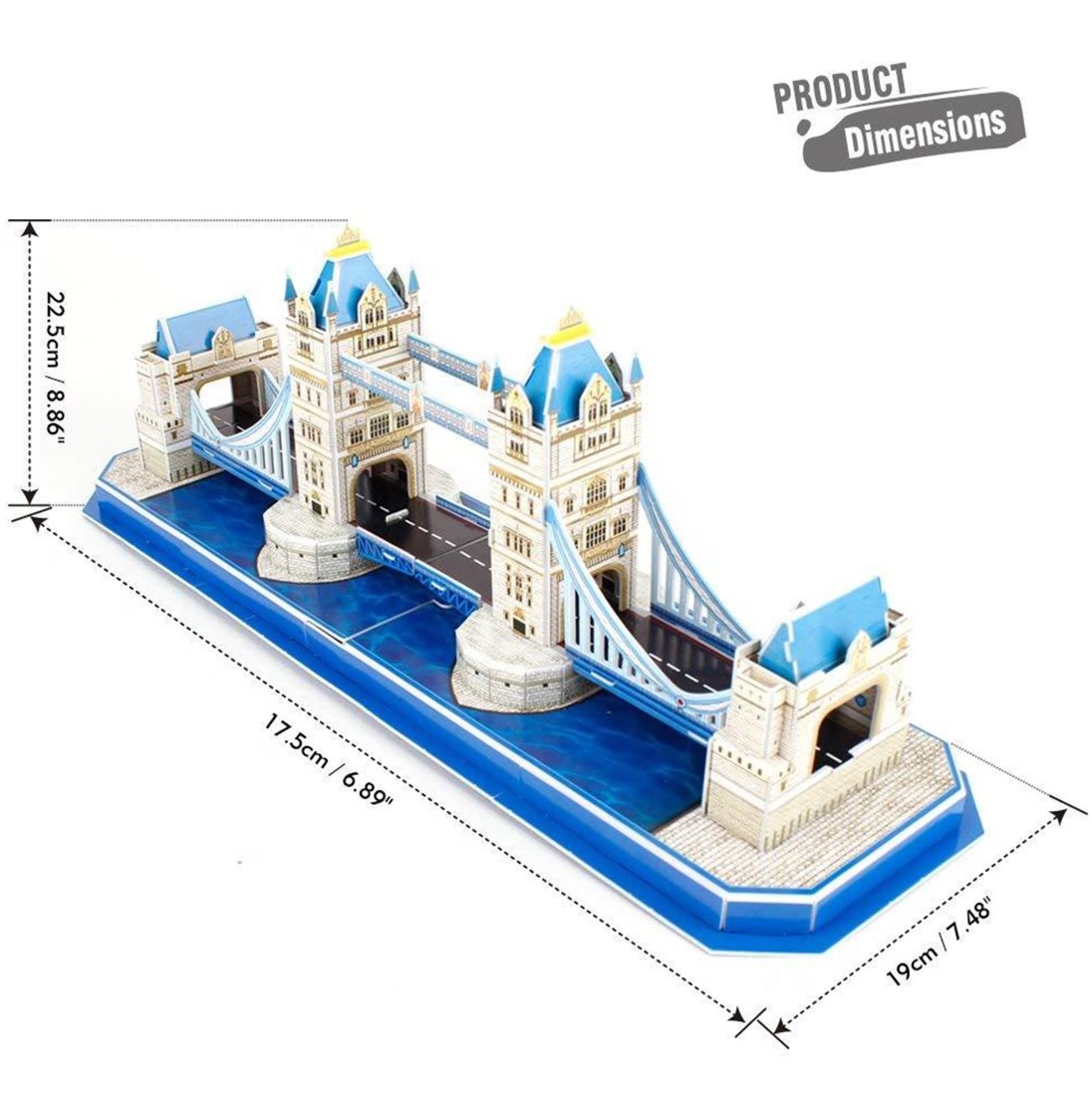 Puzzle 3D - Tower Bridge | CubicFun - 1