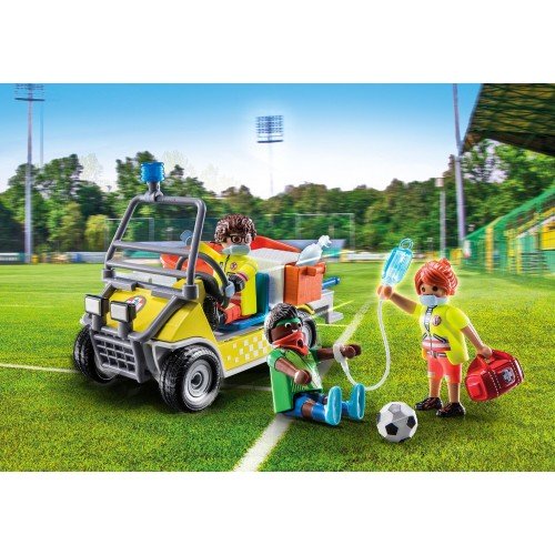 Set de joaca - City Life - Vehicul galben de salvare | Playmobil