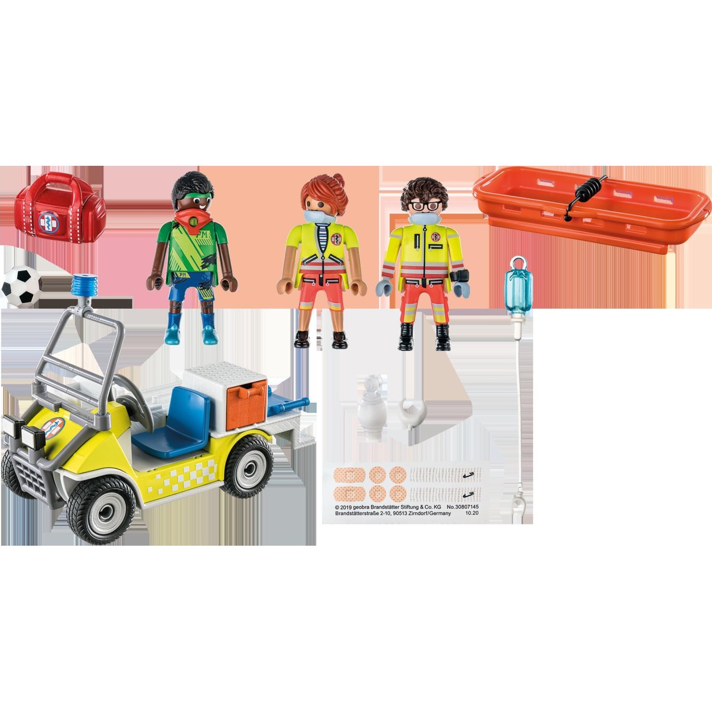 Set de joaca - City Life - Vehicul galben de salvare | Playmobil - 4 | YEO