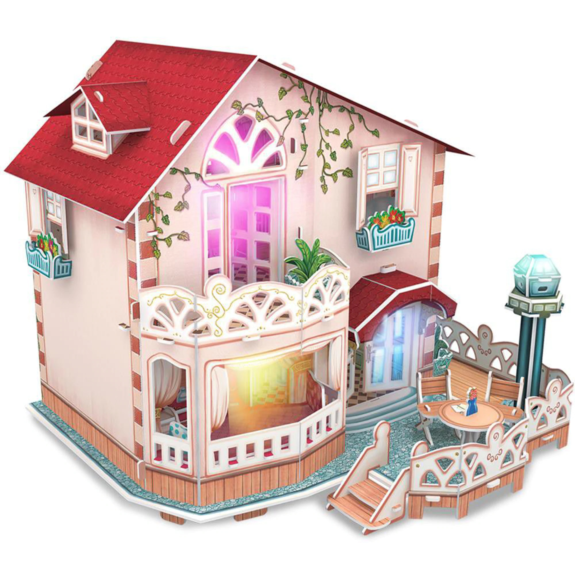 Puzzle 3D - Holiday Bungalow | CubicFun