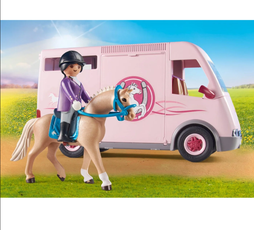 Set de joaca - Country - Masina transportoare de cai | Playmobil - 1 | YEO