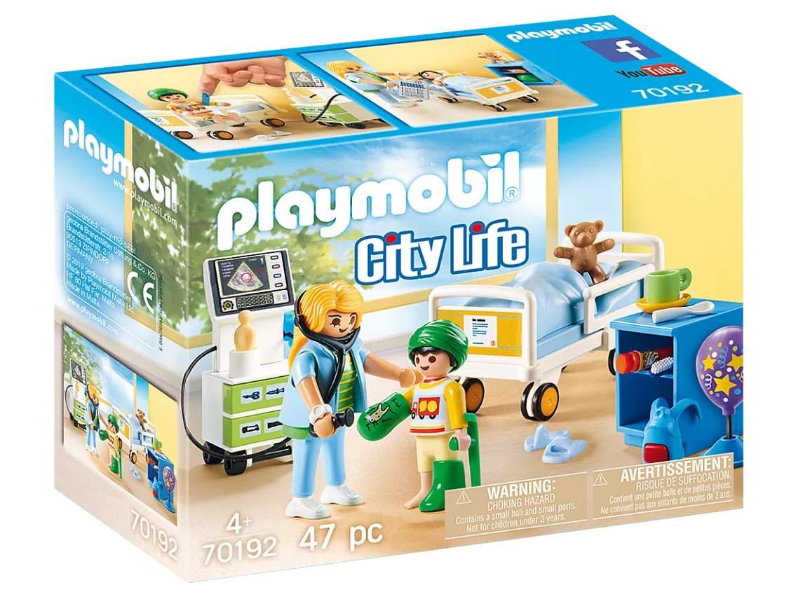 Set de joaca - City Life - Camera copiilor din spital (70192) | Playmobil