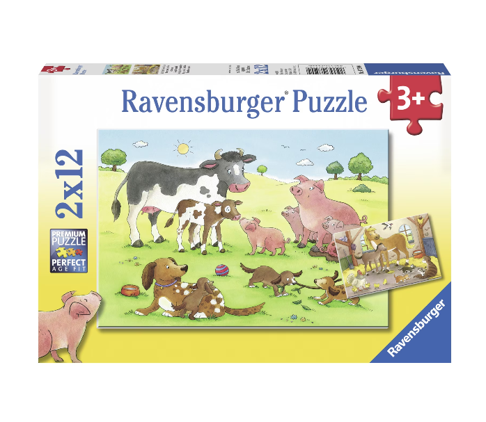 Puzzle clasic - Familii Fericite - 24 piese | Ravensburger