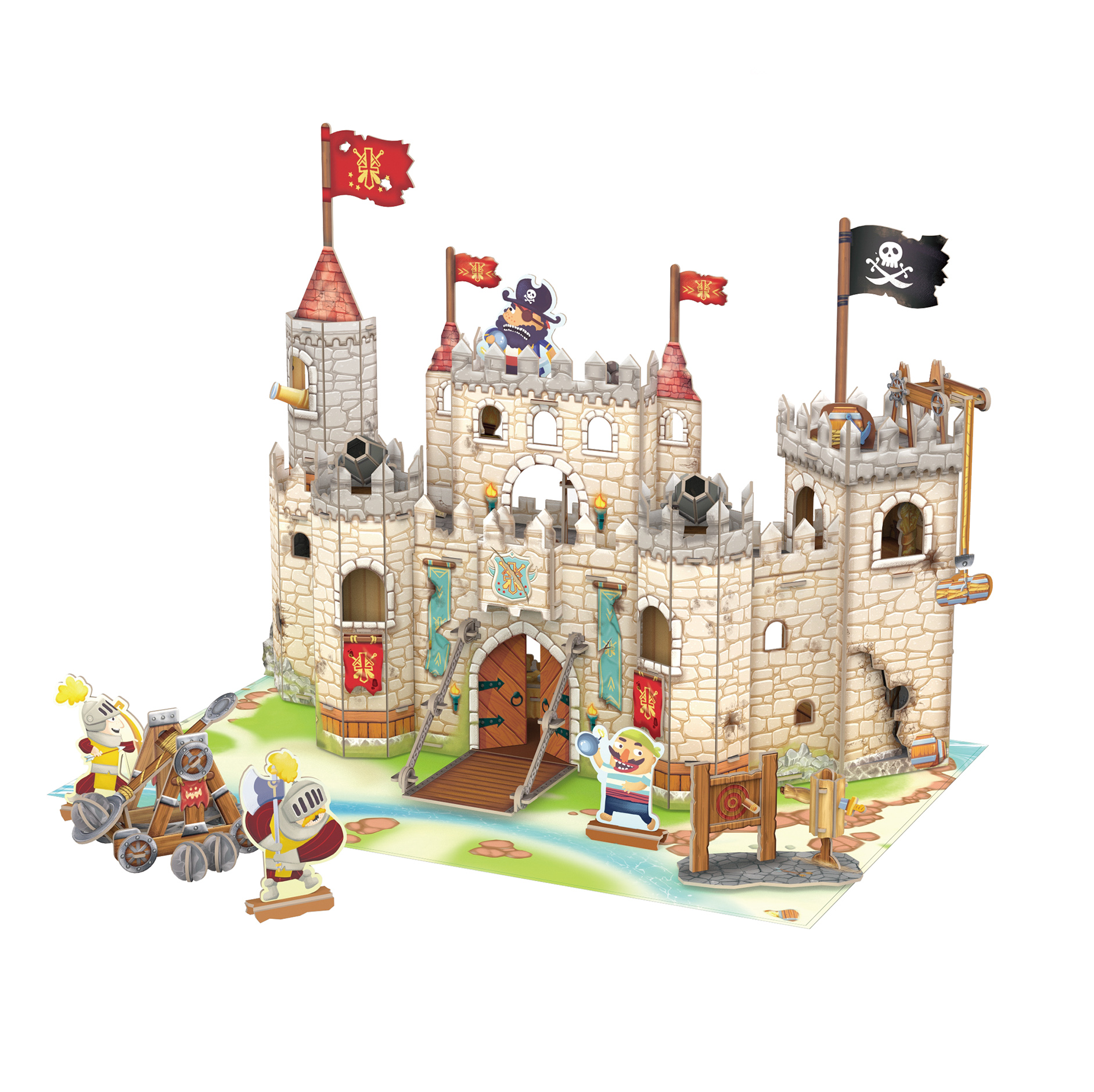 Puzzle 3D - CubicFun Kids - Pirate Knight Castle | CubicFun
