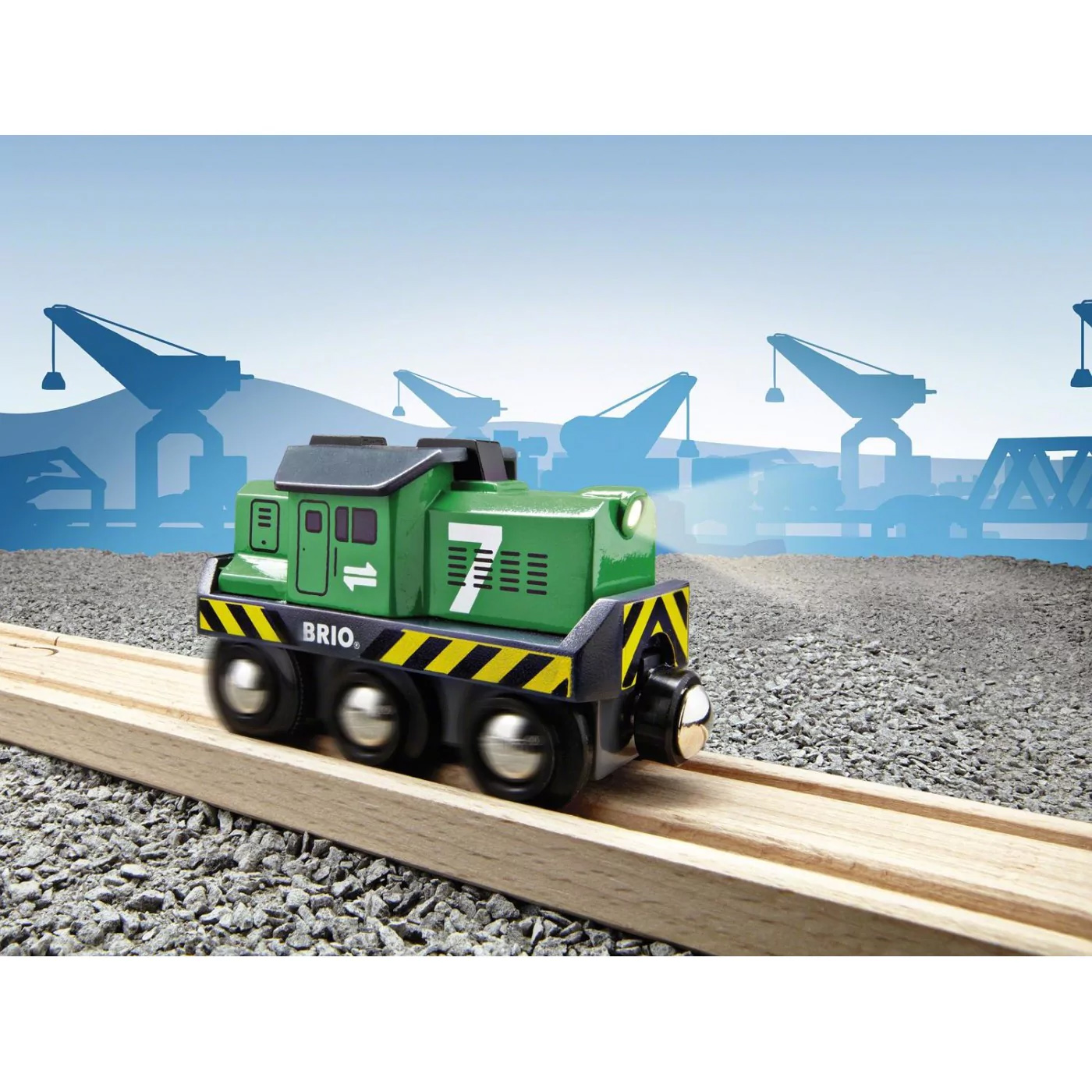 Locomotiva - World - Freight Battery Engine | Brio - 1 | YEO