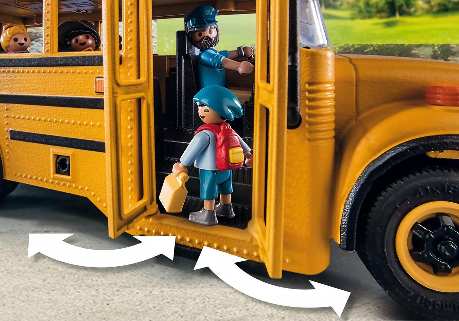 Set de joaca - City Life - Autobuz scolar Us | Playmobil - 1 | YEO